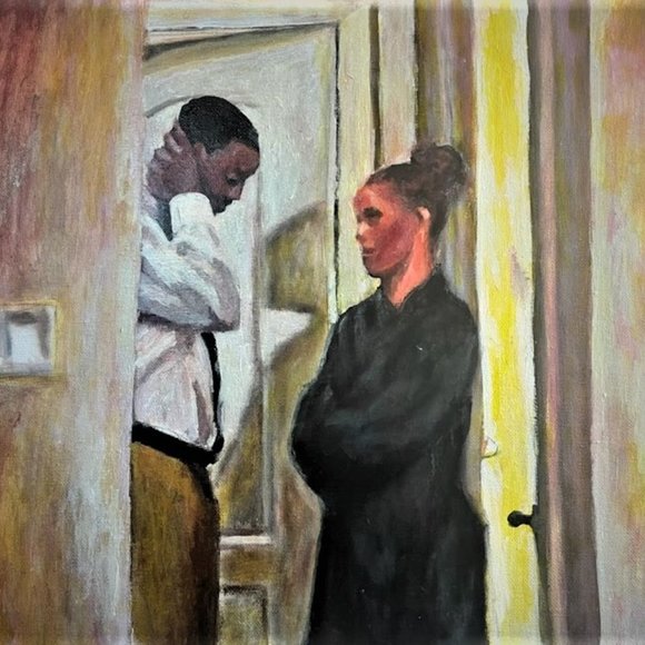 Black arts Print "We need to Talk" - Picture 1 of 1